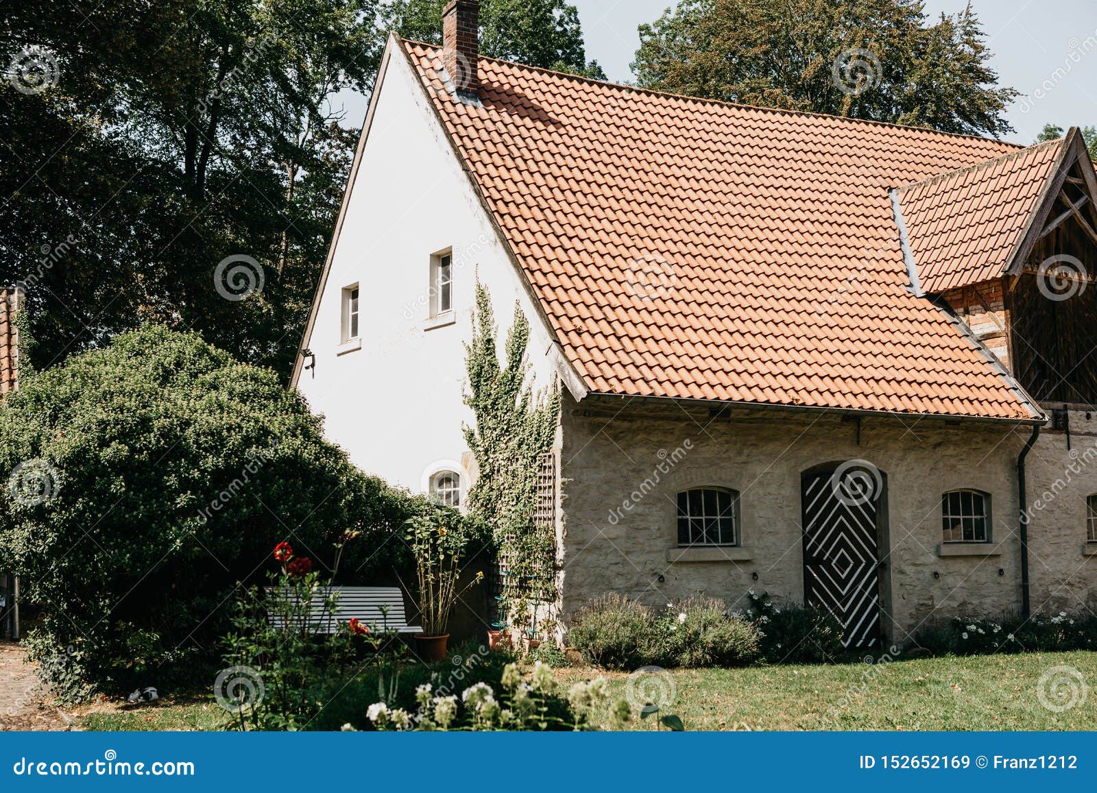 Traditional German Rural House Stock Image Image of historical
