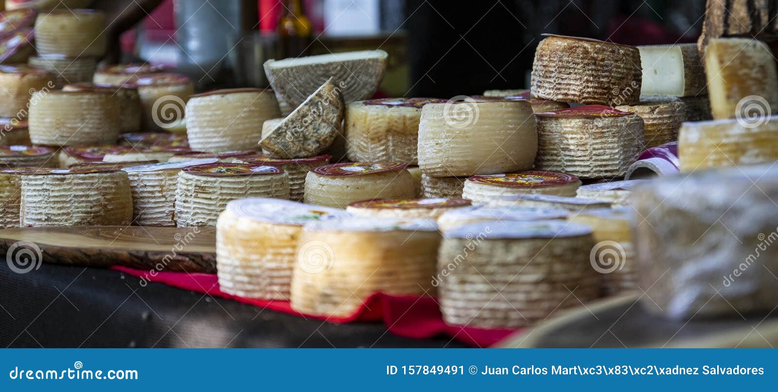 traditional goat cheese typical of liebana, cantabria. spain