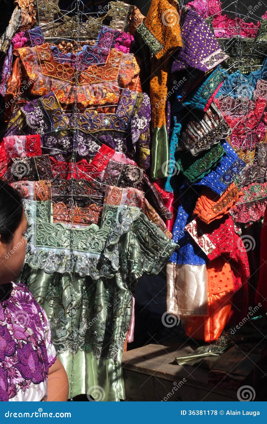 Traditional Guatemalan Clothes. Editorial Stock Photo - Image of ...
