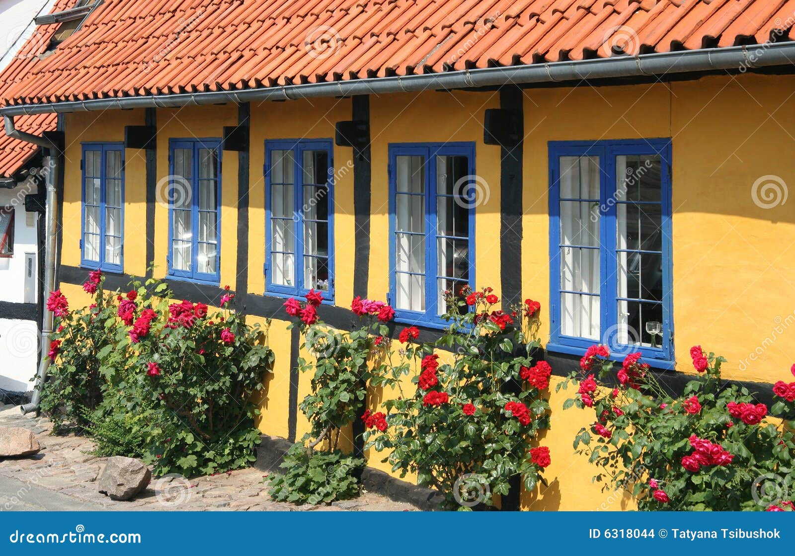 Traditional House in Bornholm Stock Photo Image of city, home 6318044