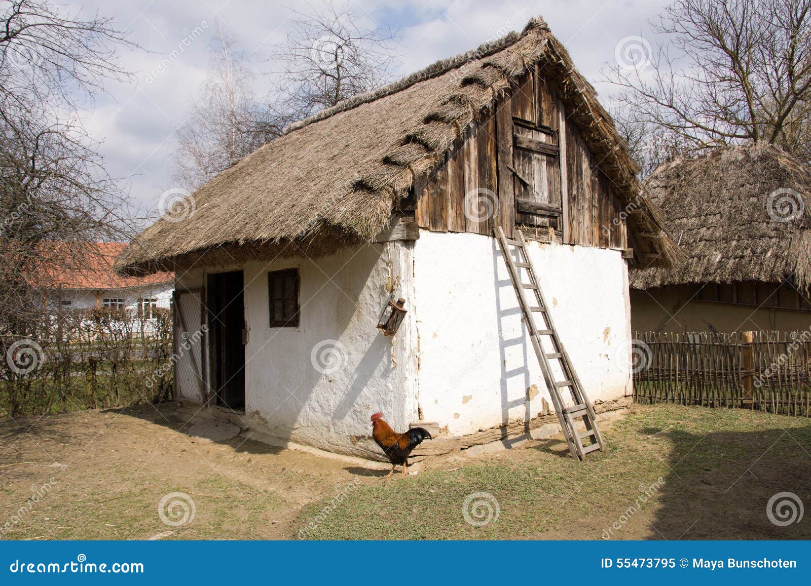  Traditional Hungarian House Stock Image Image of 
