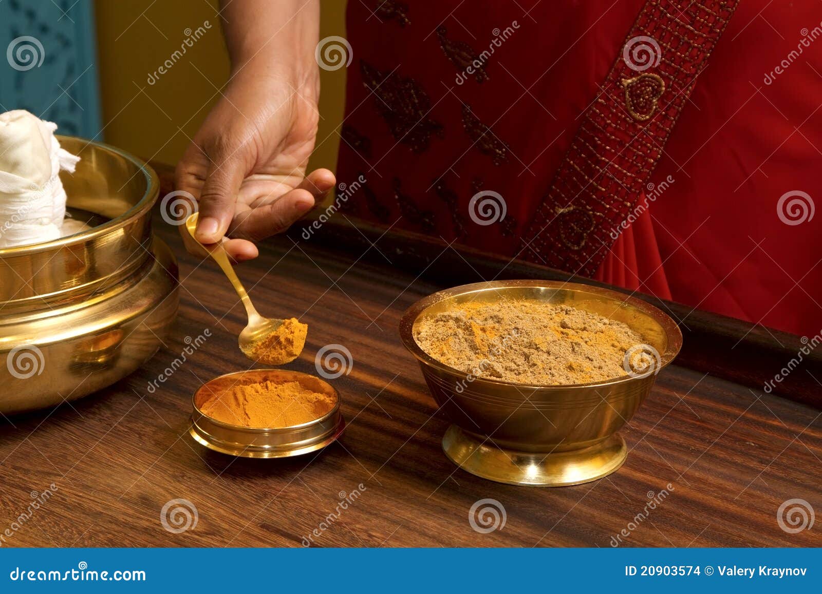 Traditional Indian Ayurvedic Massage Stock Photo Image of ayurveda, massaging 20903574