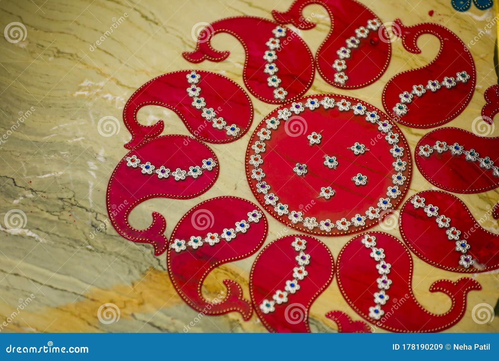 Traditional Indian Wedding Ceremony in Hinduism : Rangoli Design ...