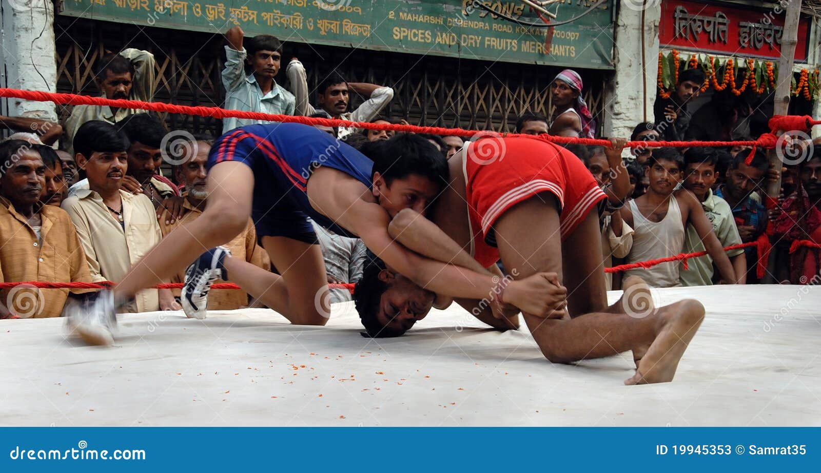 Traditional Indian Wrestling Editorial Stock Photo Image of game