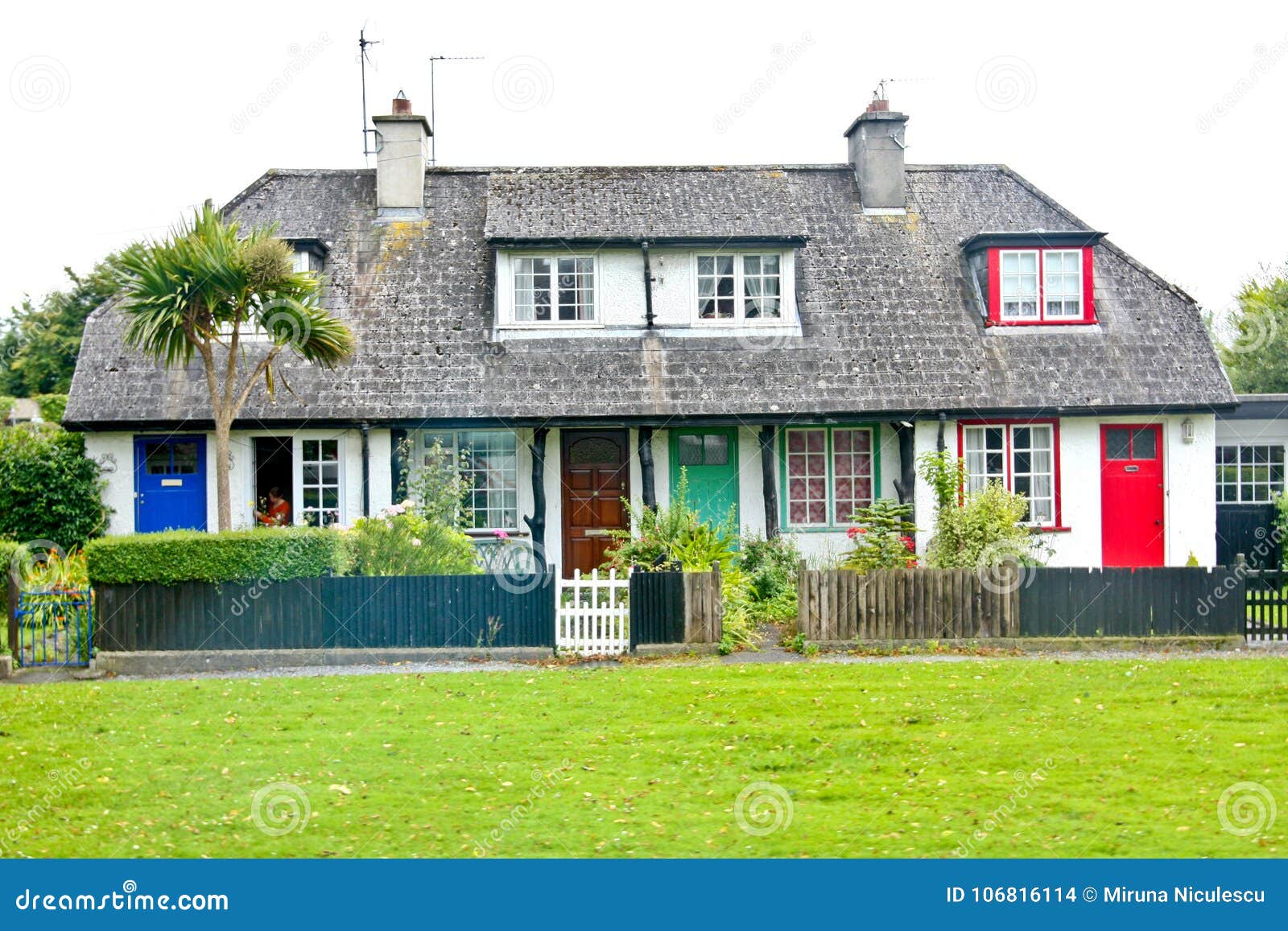 Traditional Irish House with a Modern Twist, Galway, Ireland Stock Photo -  Image of traditional, paint: 106816114