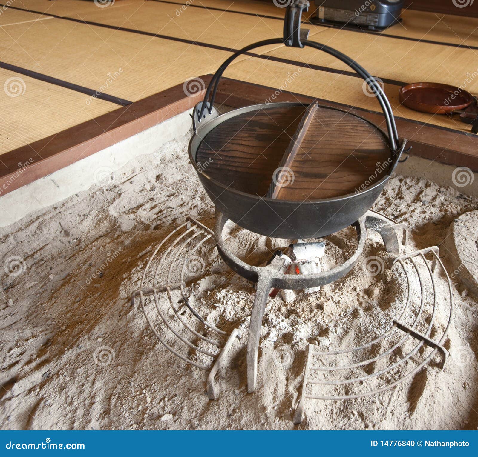 Traditional Japanese Cooking Pot Stock Photo Image of japanese