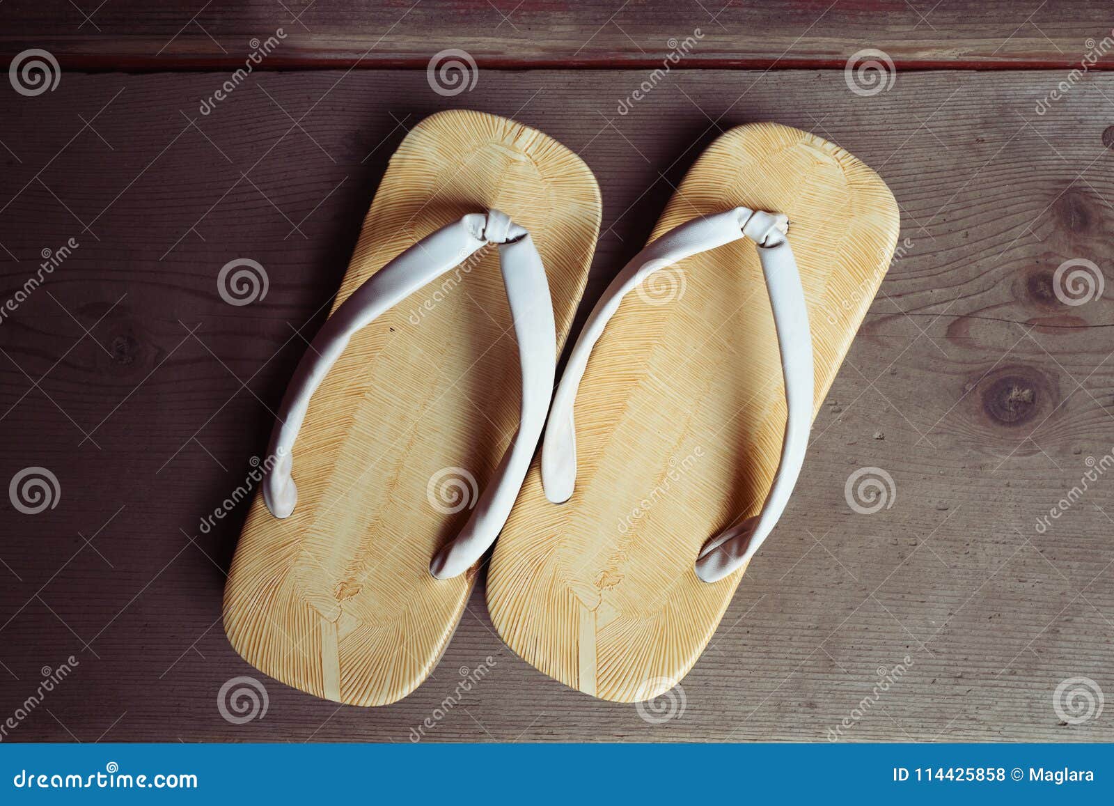 Traditional Japanese Sandals Stock Photo - Image of japanese, retro ...