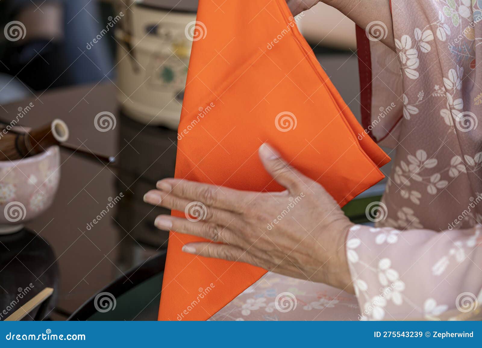 Traditional Japanese Tea Ceremony Stock Image Image of equipment