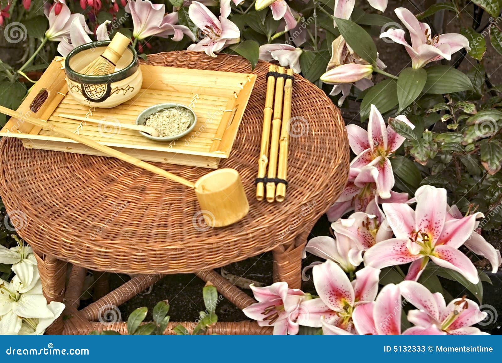 Traditional Japanese Tea Set Stock Image Image of asia, wood 5132333