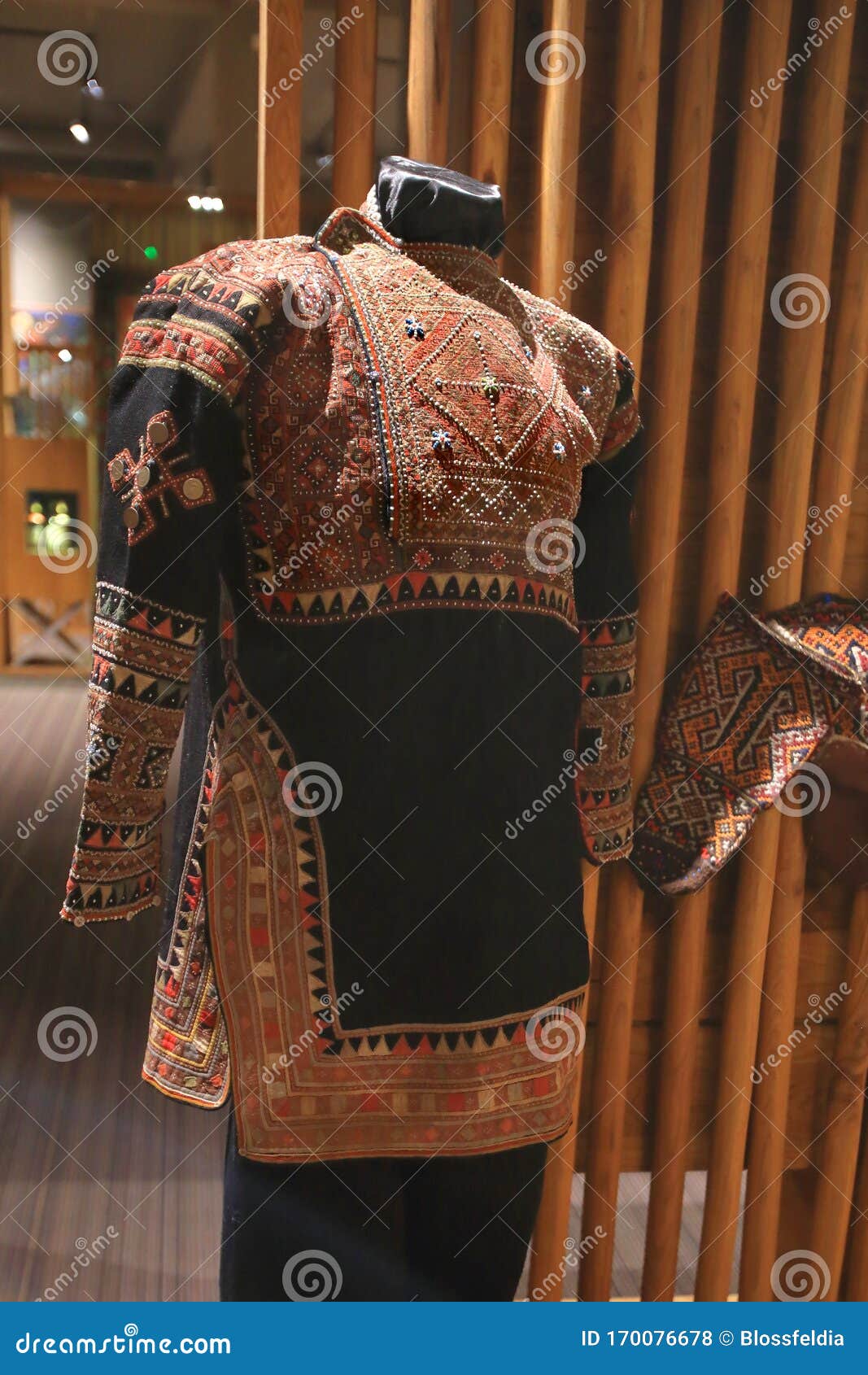 Traditional Khevsurian Male Clothes at the Historical Museum in Batonis ...