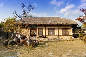 Traditional Korean Architecture Royalty Free Stock Photo 