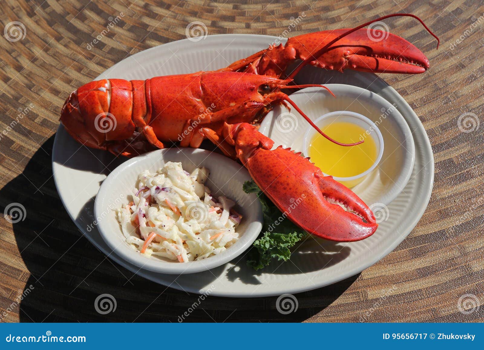 Traditional Lobster Bake in Maine Stock Image - Image of crayfish