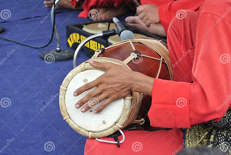 Traditional Malay Gendang or Traditional Malay Drum Editorial Stock ...