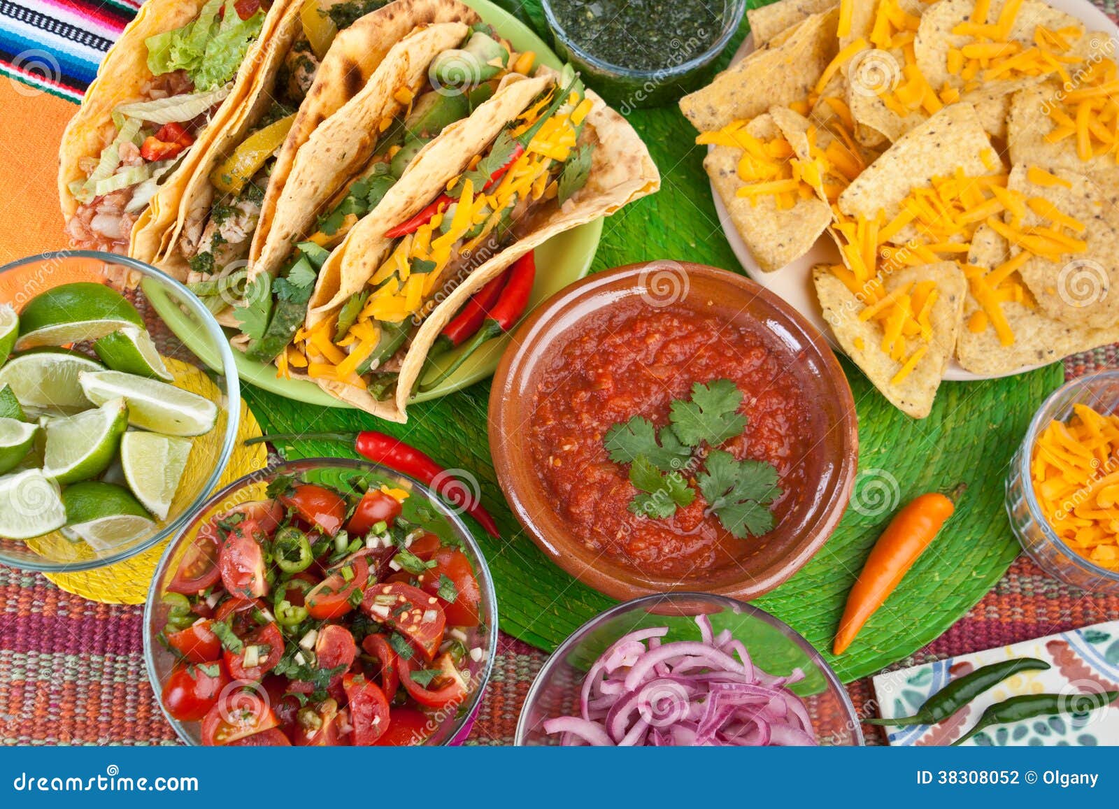 Traditional Mexican Food stock photo. Image of american 38308052