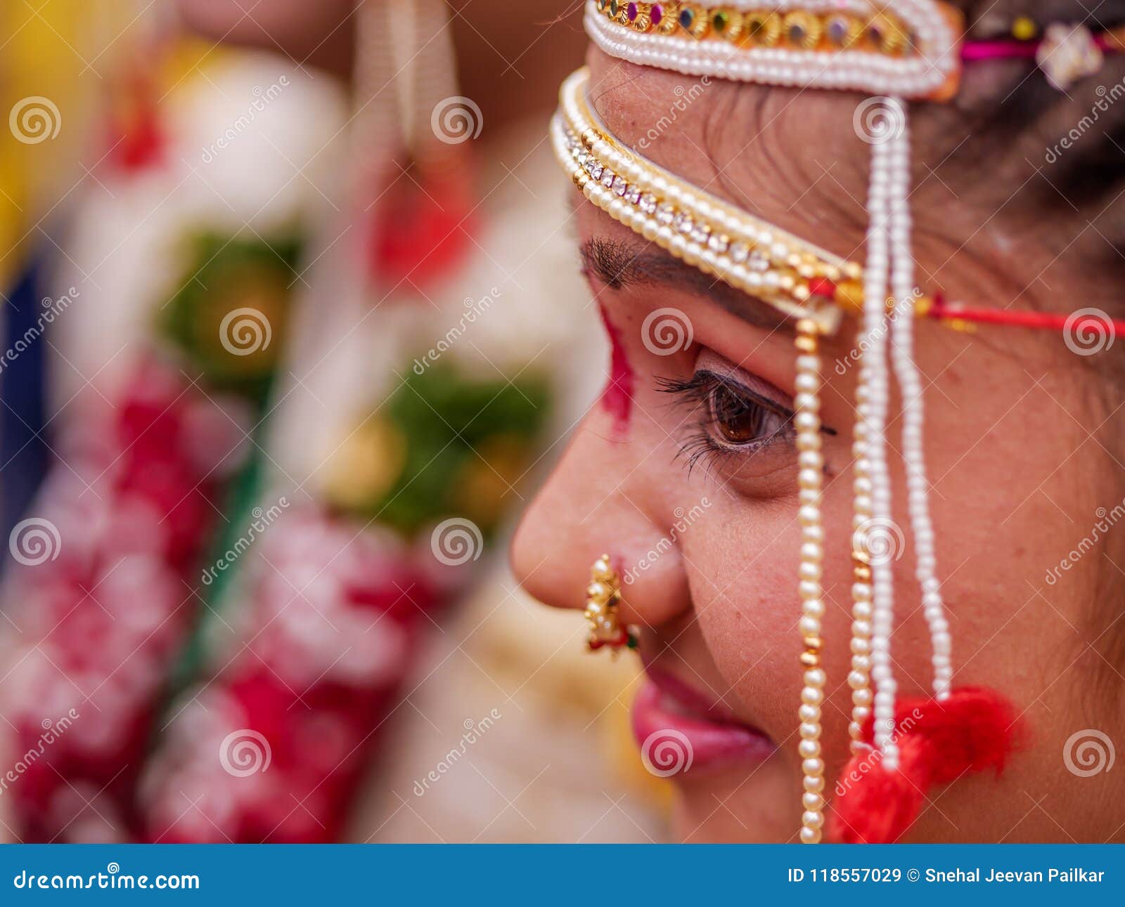 Maharashtrian Bride Stock Photos - Free & Royalty-Free Stock Photos from  Dreamstime