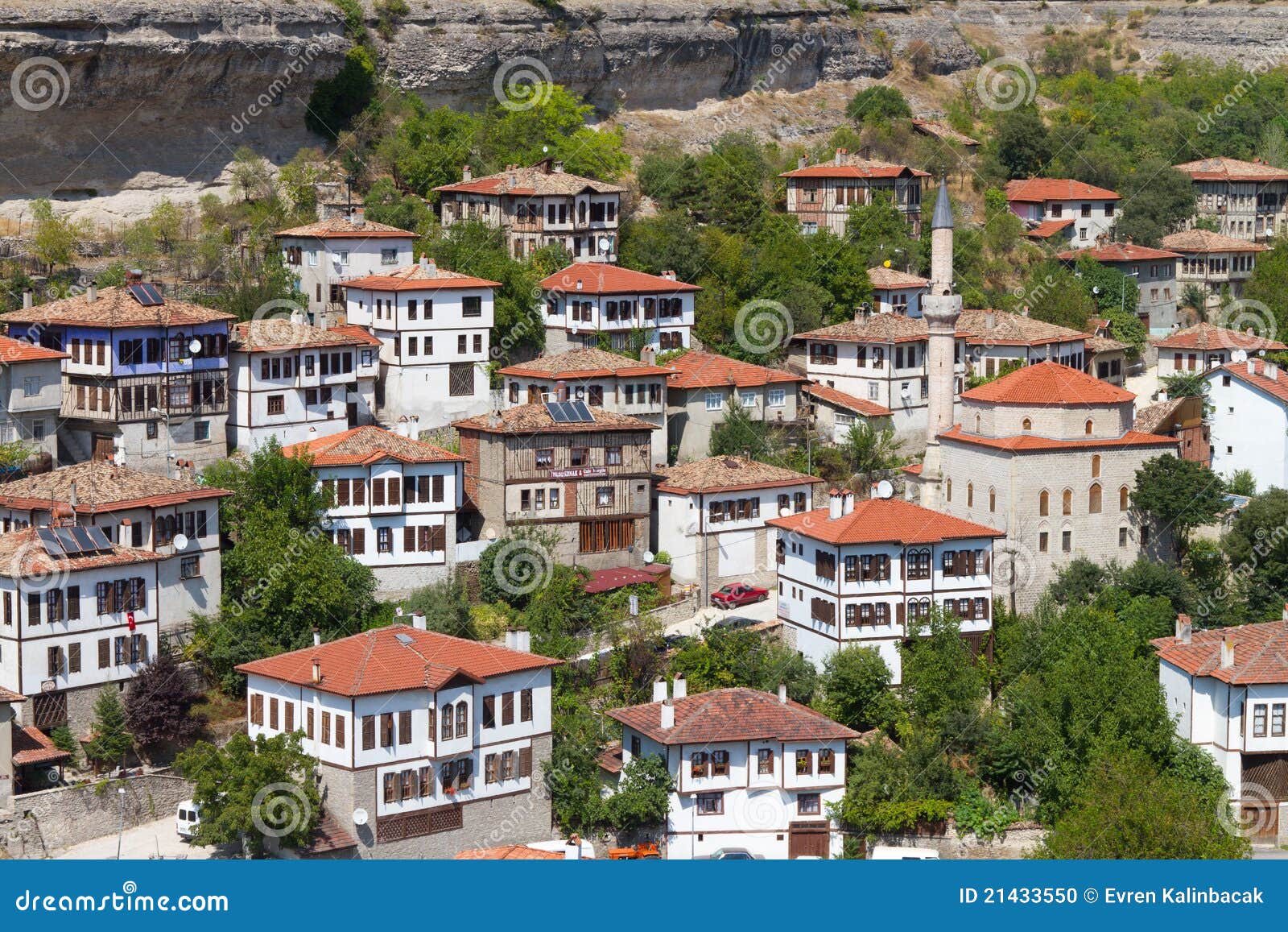 Traditional Ottoman Houses stock photo. Image of historic 21433550