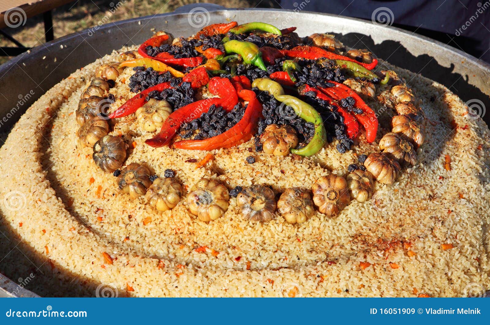 Traditional pilaf stock image. Image of cuisine, lunch 16051909