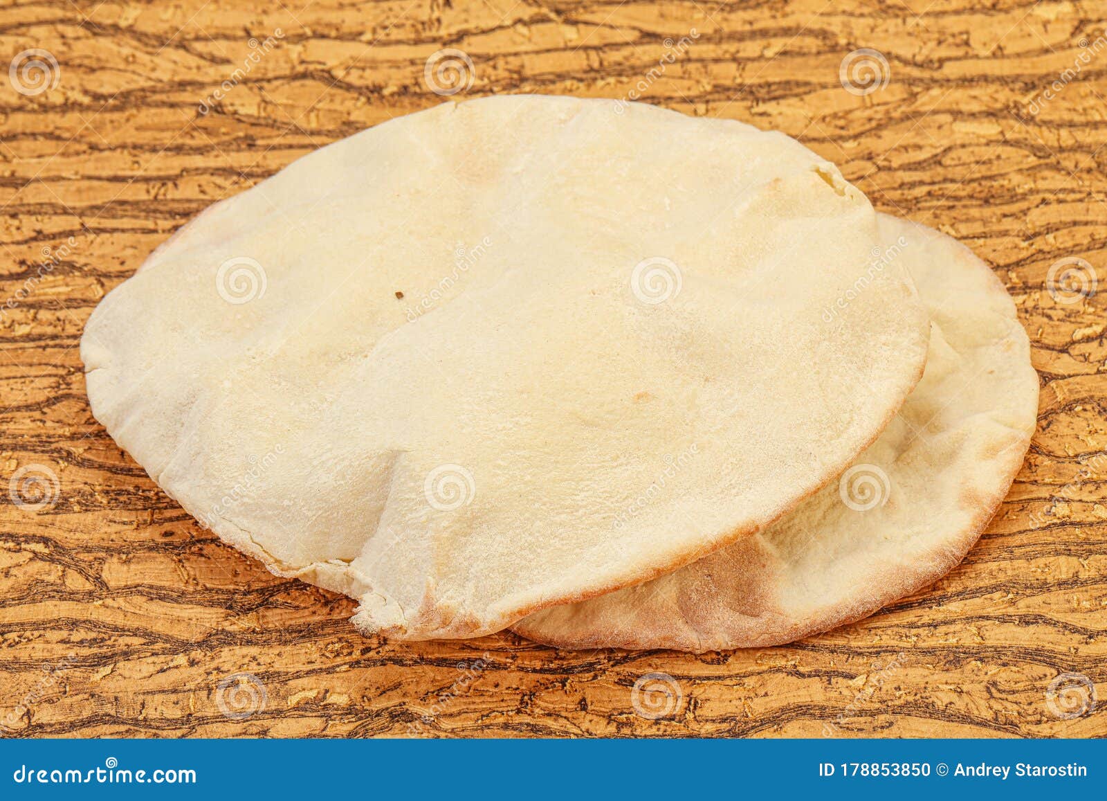Traditional Pita Bread for Snack Stock Photo Image of fresh, plain