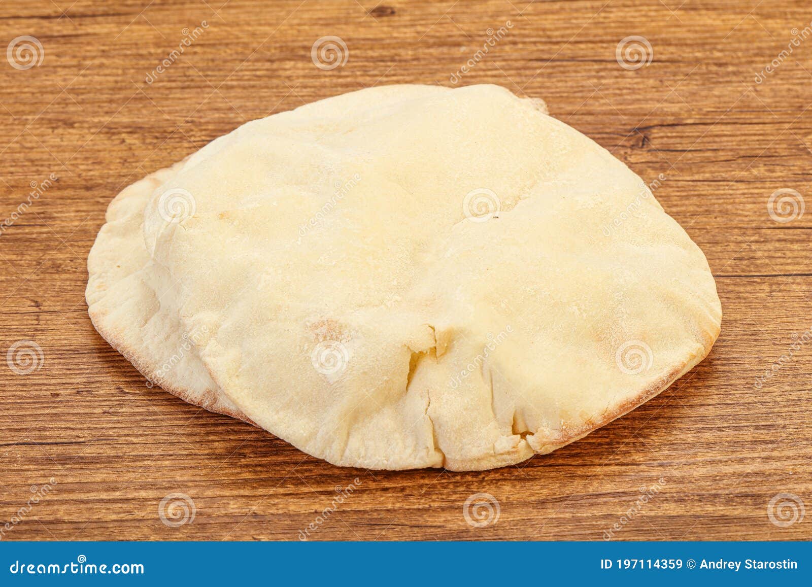 Traditional Pita Bread for Snack Stock Image Image of closeup, wheat