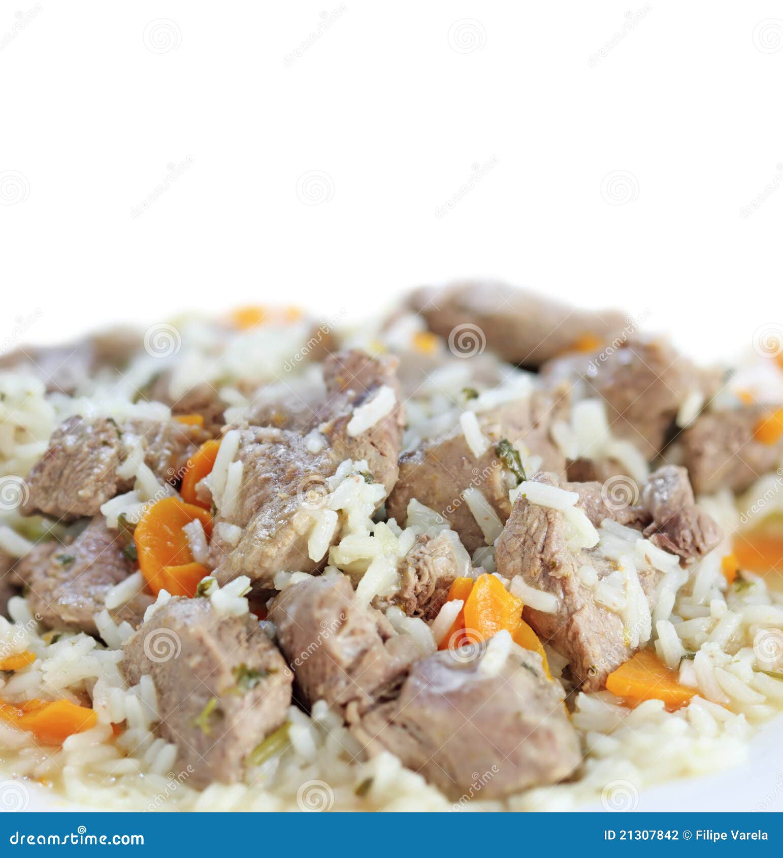 Traditional Portuguese Lamb Stew Isolated Stock Photo Image of dinner