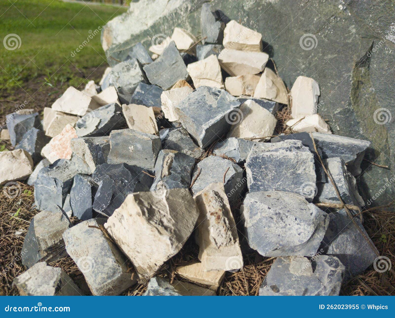 Traditional Portuguese Pavement Stock Image Image of flat, limestone