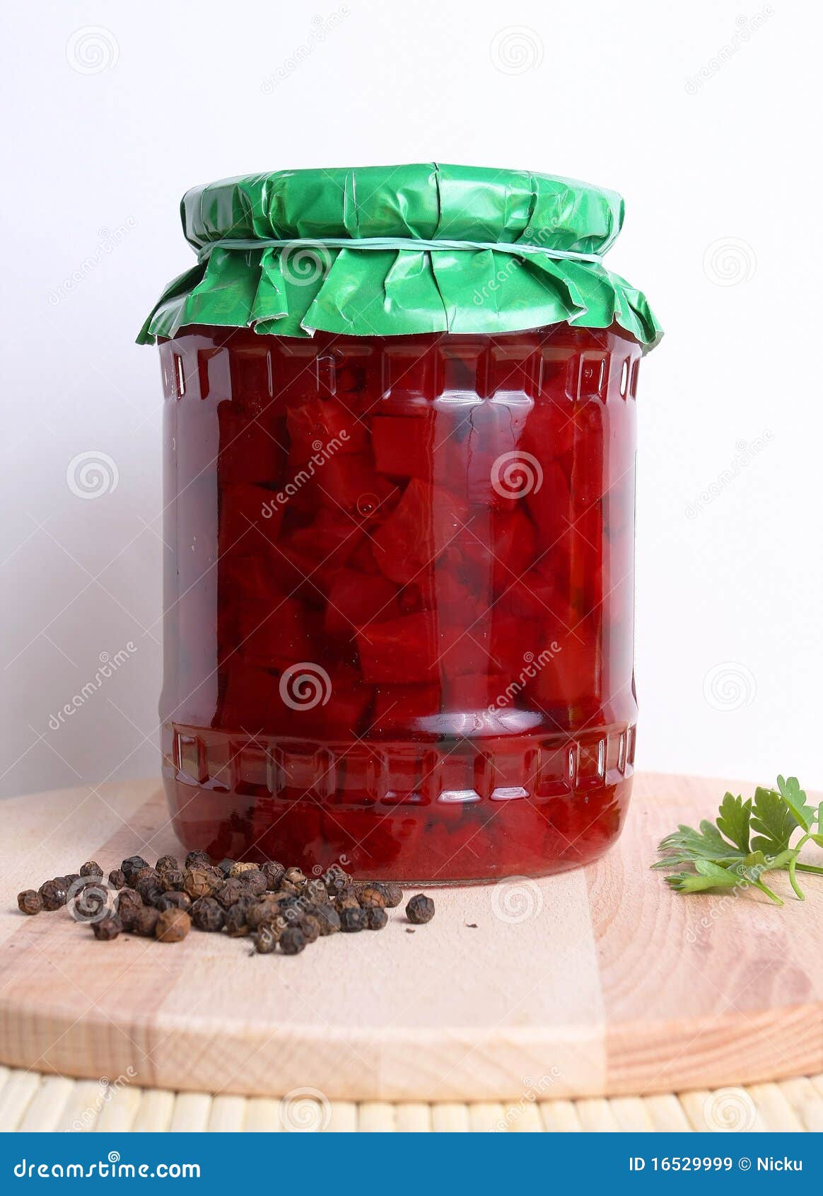 traditional preserved beetroot