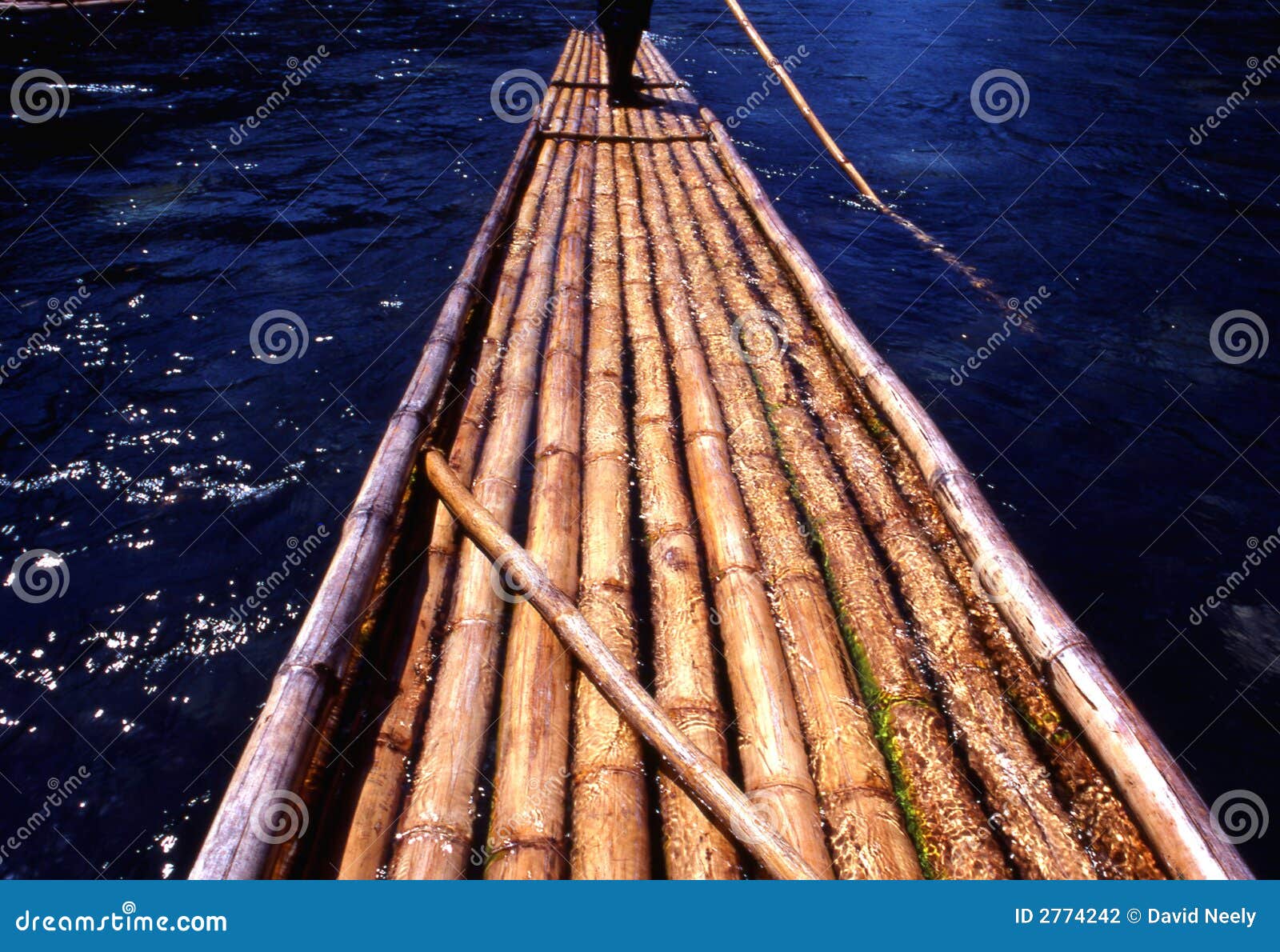 Traditional raft stock photo. Image of bamboo, primitive 2774242