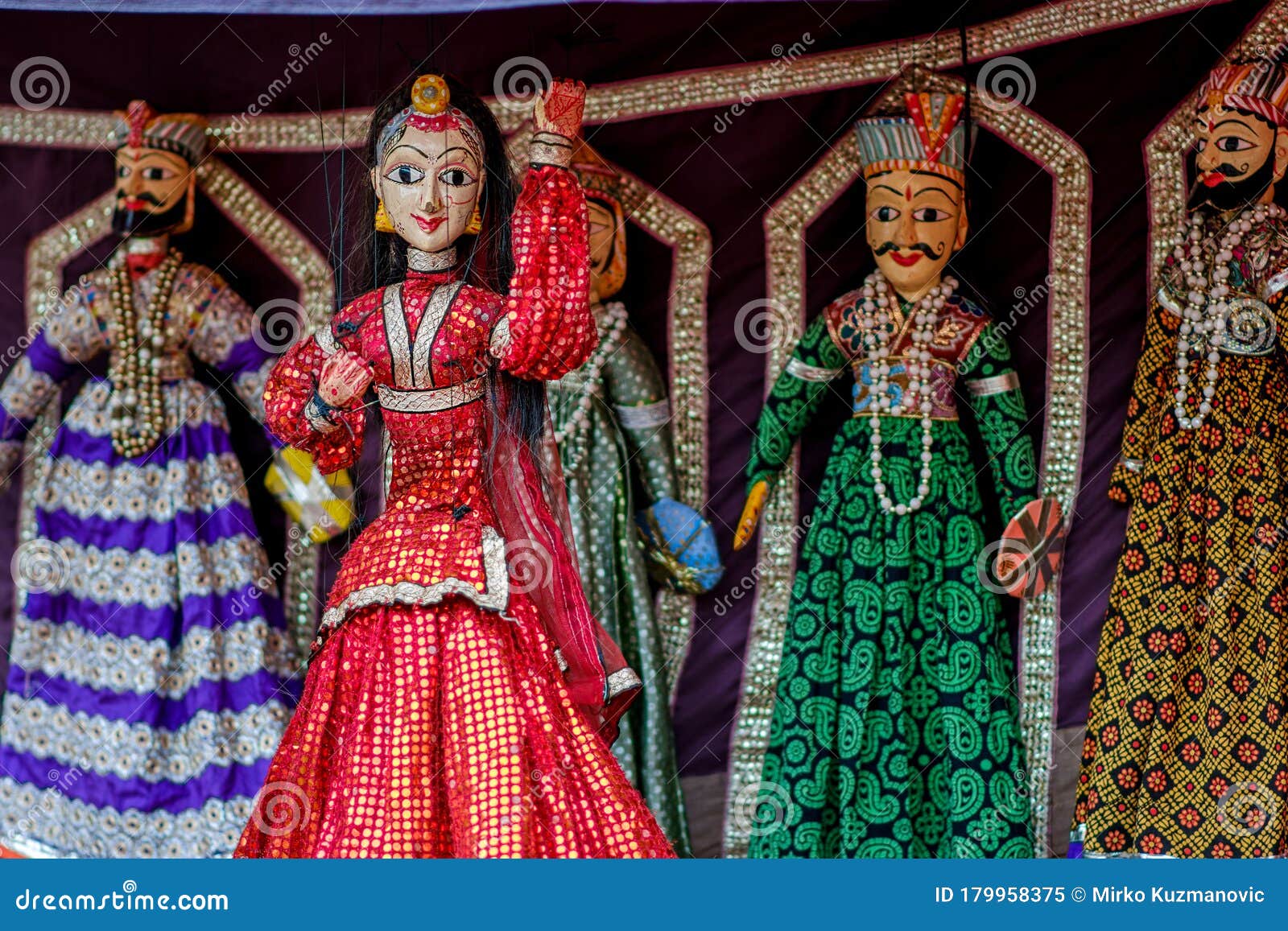 India Dolls Rajasthan Kathputli Puppets