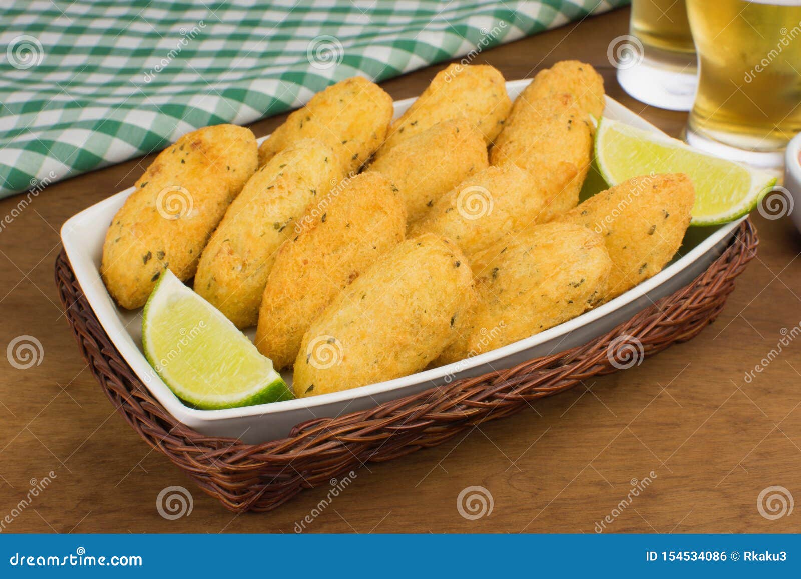 Traditional Recipe Codfish Balls in Woodbackground Stock Photo Image