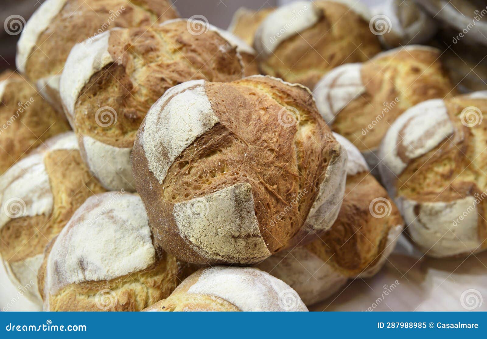 Traditional Rustic Bread Group. Stock Image Image of bread, food