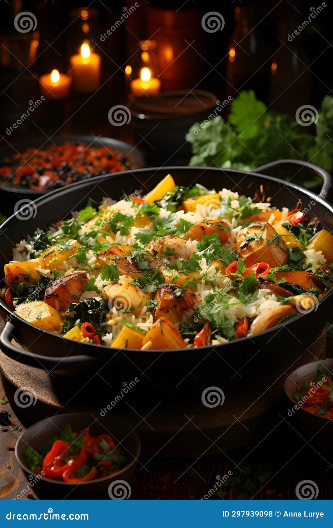 Traditional Senegalese Thieboudienne, A Flavorful Fish And Rice Dish