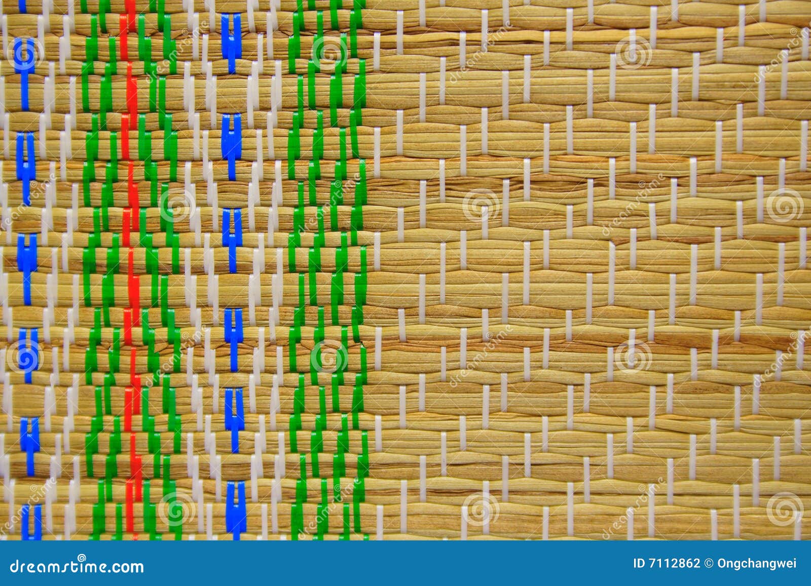 Traditional Straw Mat stock photo. Image of color, wallpaper 7112862