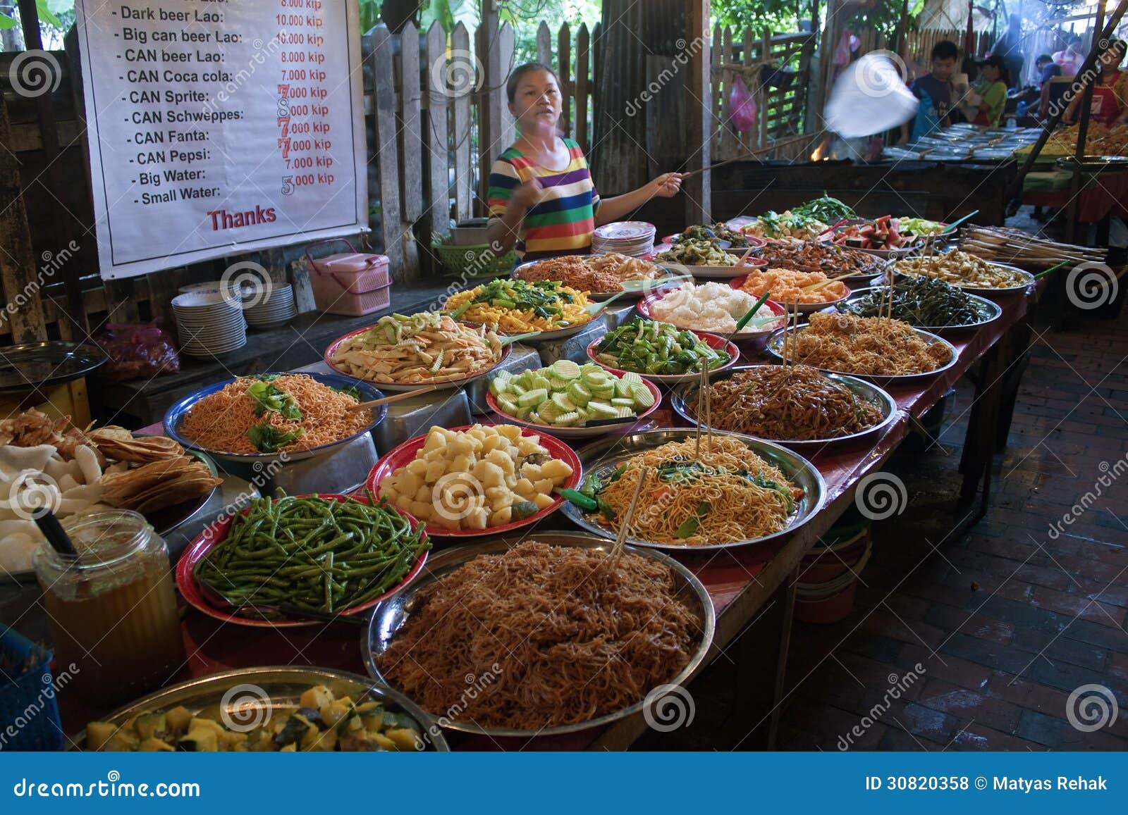 Traditional Street Food In Luang Prabang Editorial Stock Photo  Image: 30820358