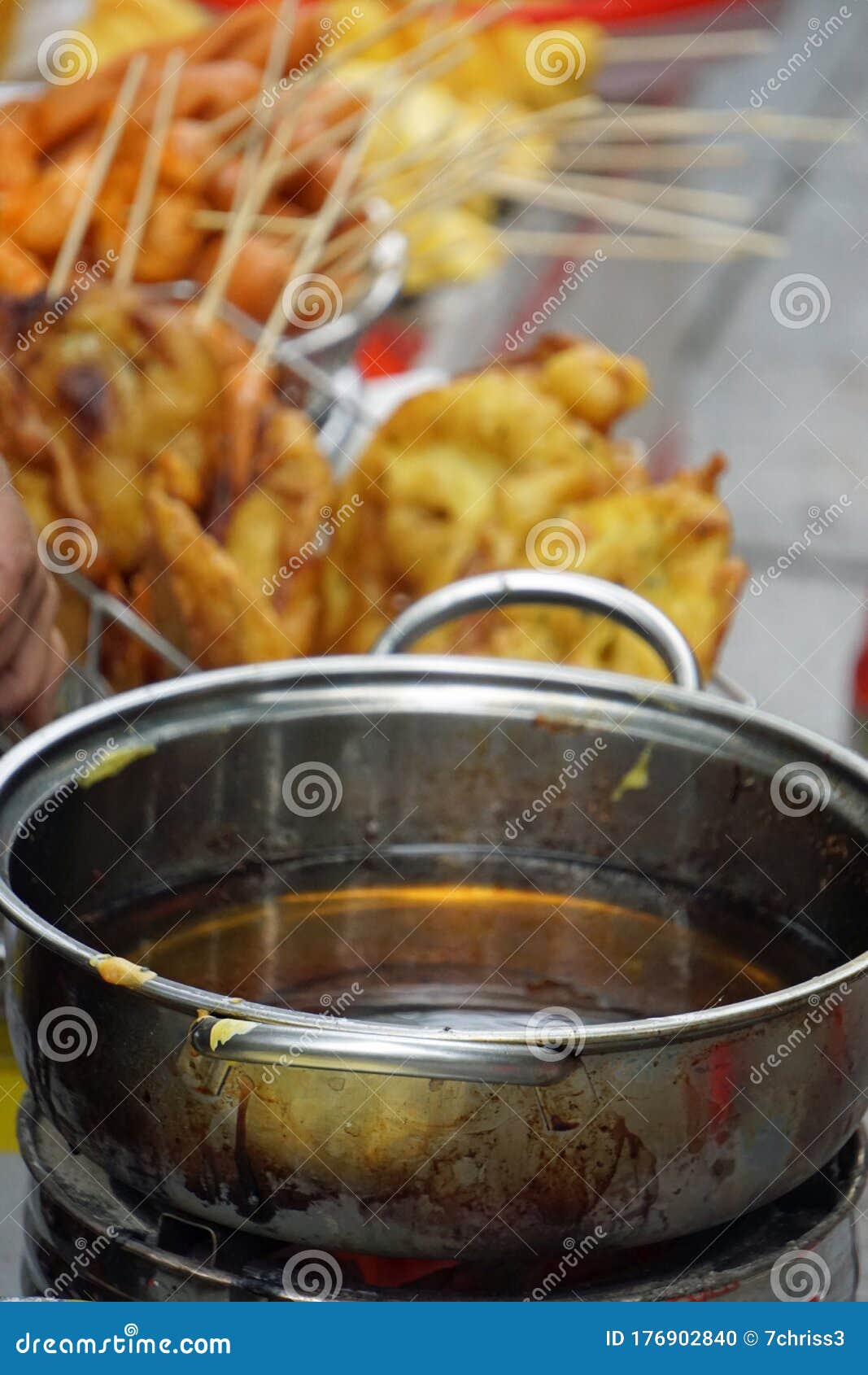 Traditional Street Food from Vietnam Stock Photo - Image of cooking