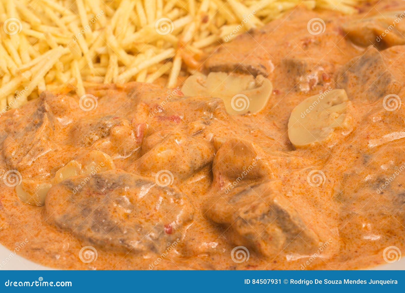 Traditional Stroganoff Beef RoyaltyFree Stock Image CartoonDealer