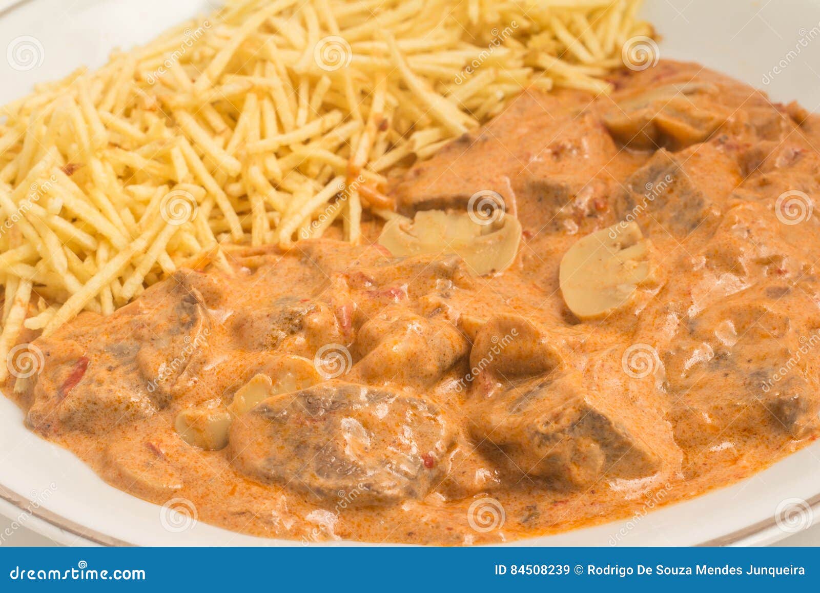 Traditional Stroganoff Beef RoyaltyFree Stock Image CartoonDealer