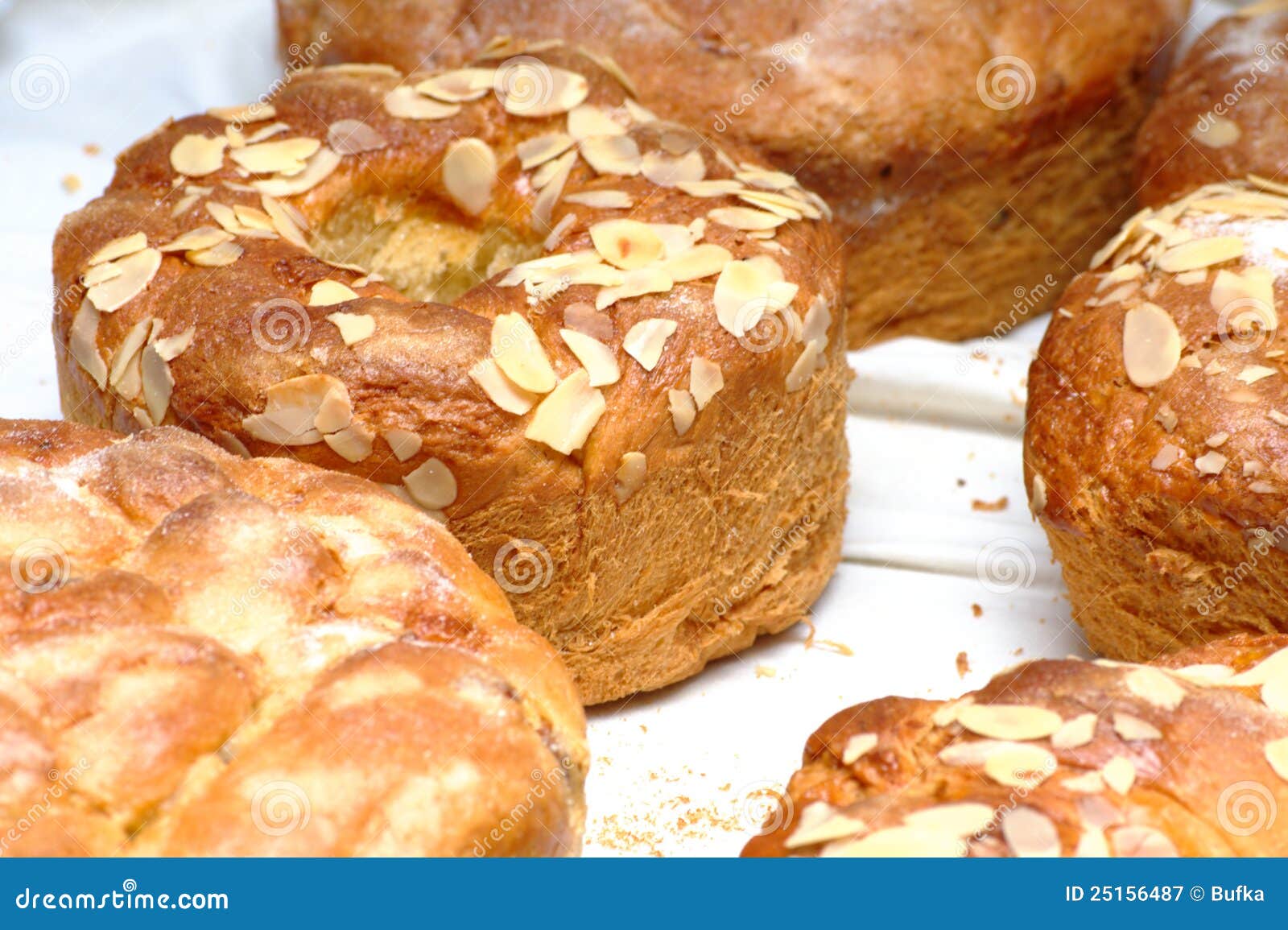 Traditional sweet bread stock image. Image of glaze, macedonia 25156487