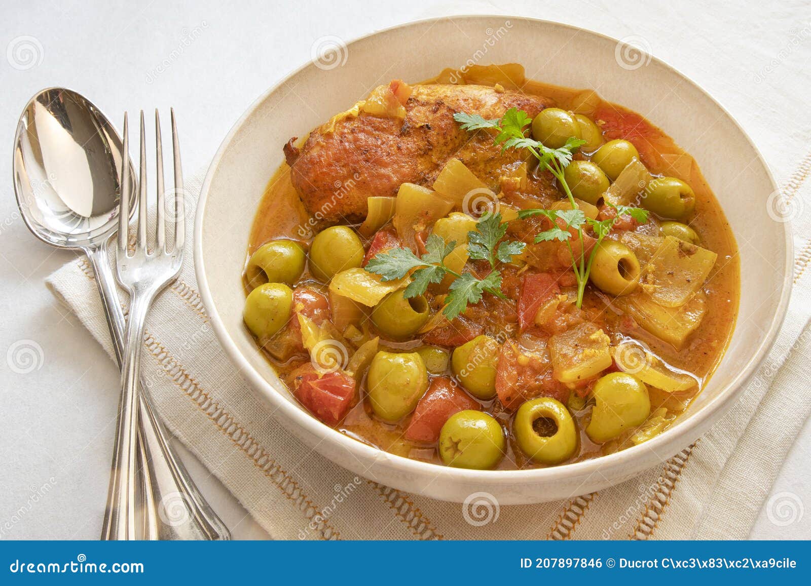 Readymade Mediterranean Dish Stock Photo Image of mediterranean