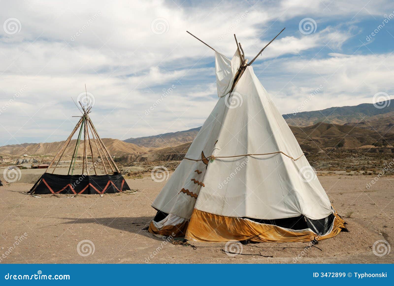 Traditional teepee stock image. Image of historic, traditional 3472899