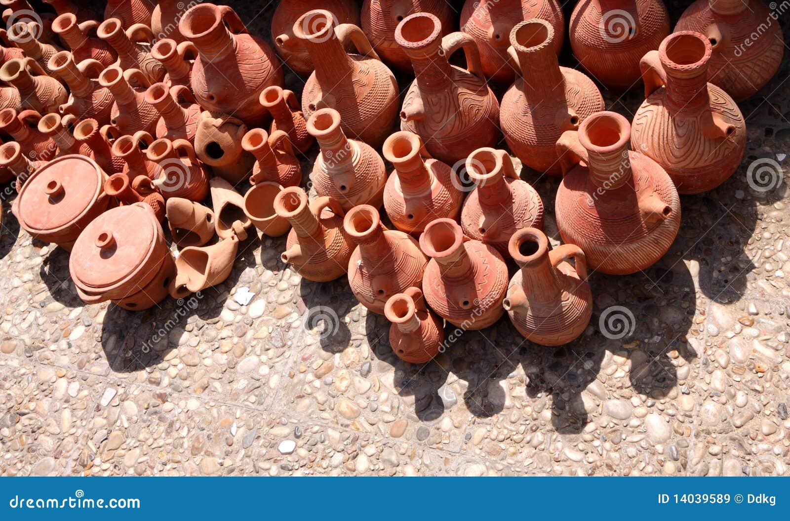 Traditional Terracotta Pottery, Lebanon Stock Image Image of lanterns
