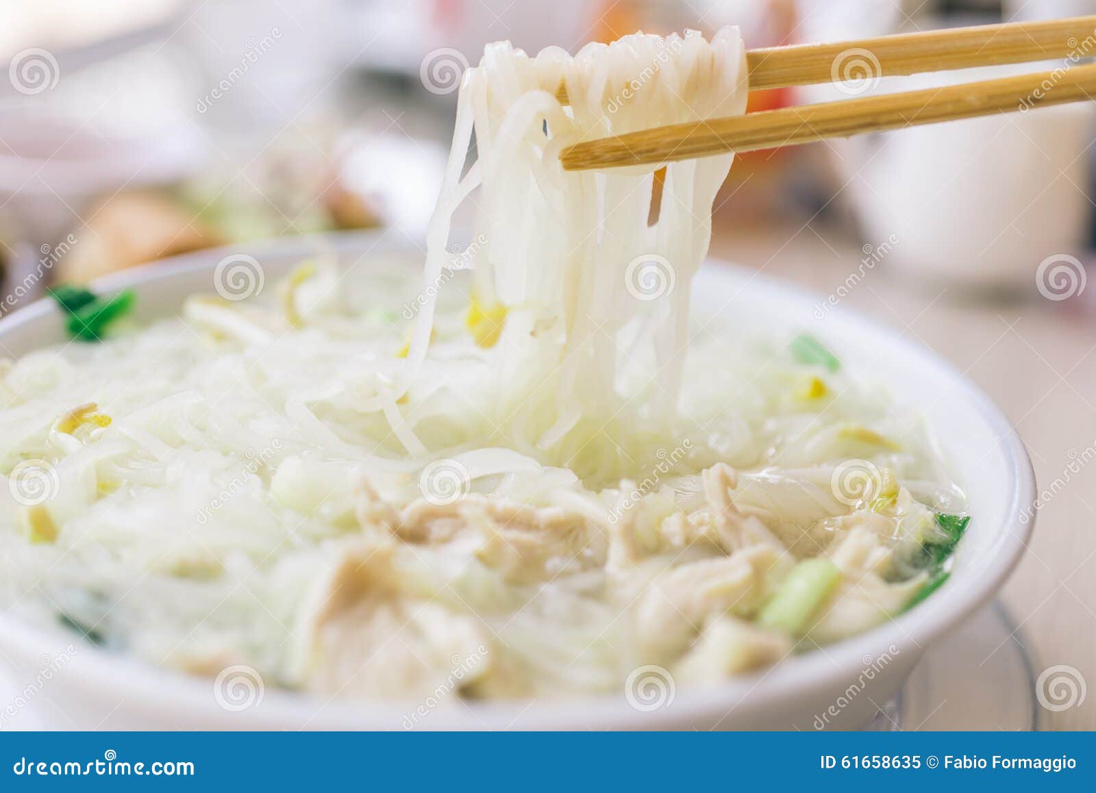 traditional thai noodle soup