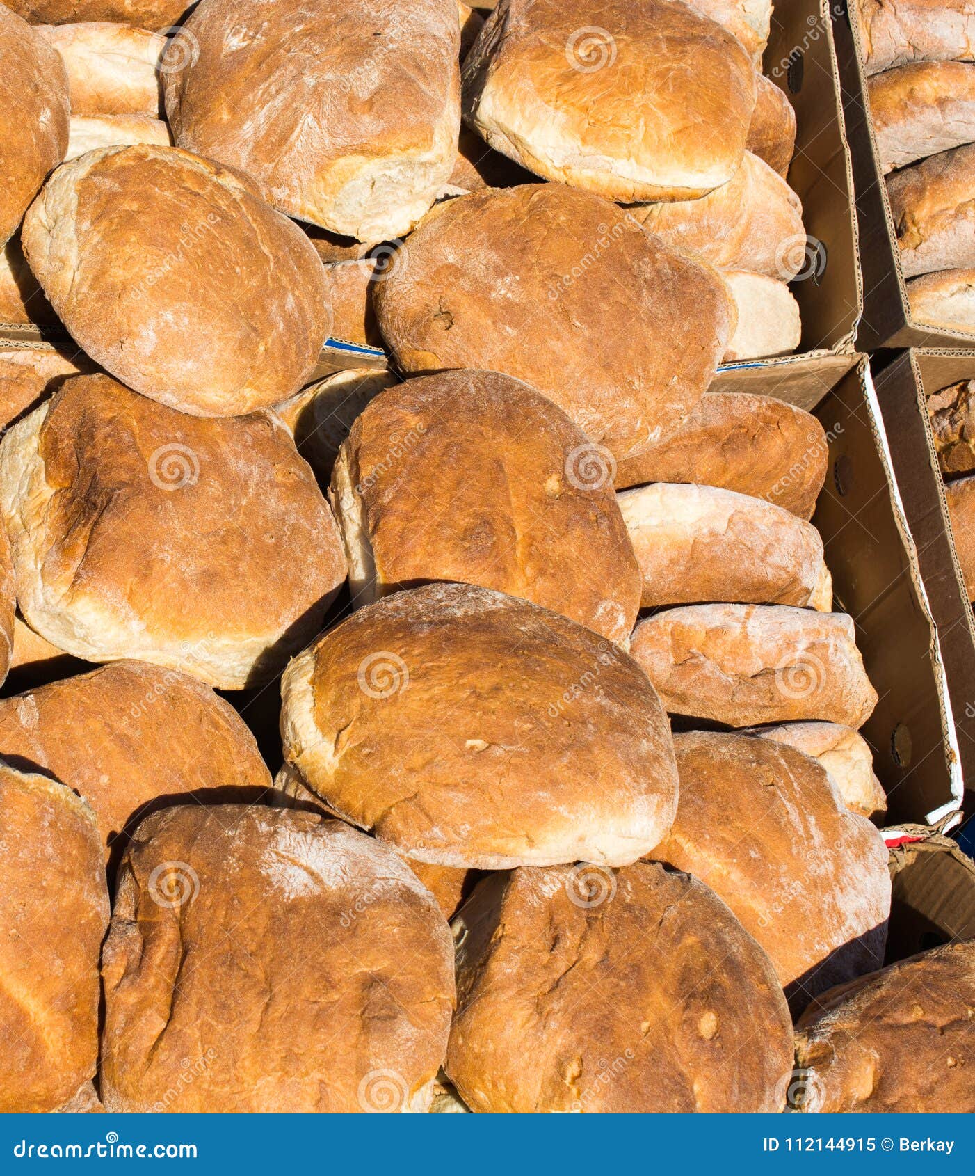 Traditional Turkish Style Made Bread Stock Image Image of delicious, food 112144915