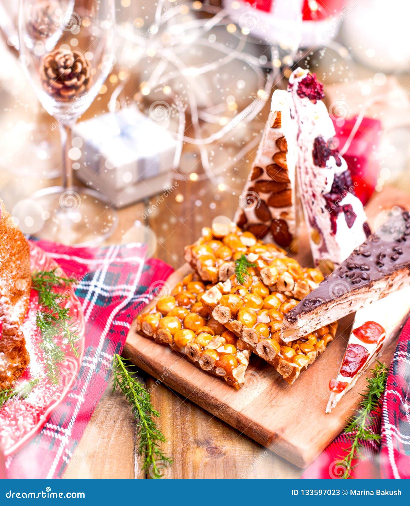 Traditional Typical Sweets for Christmas in Italy. Sweaters and Stock ...