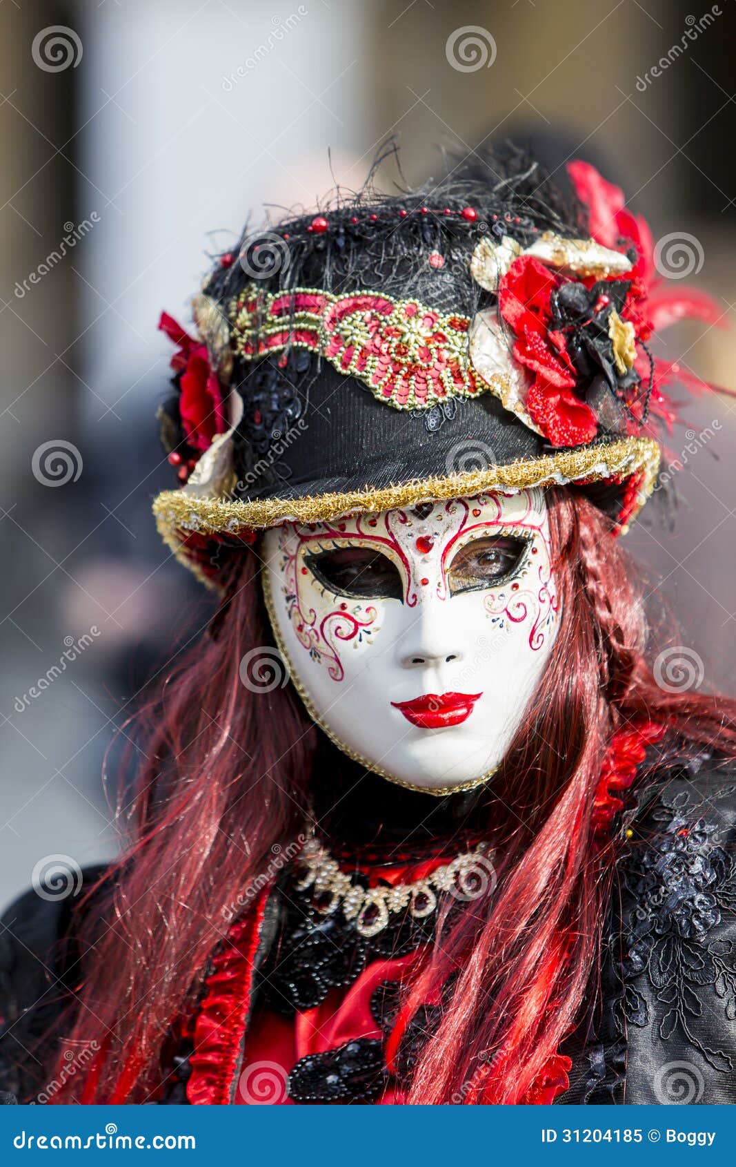Traditional Venetian Carnival Mask Editorial Image - Image: 31204185