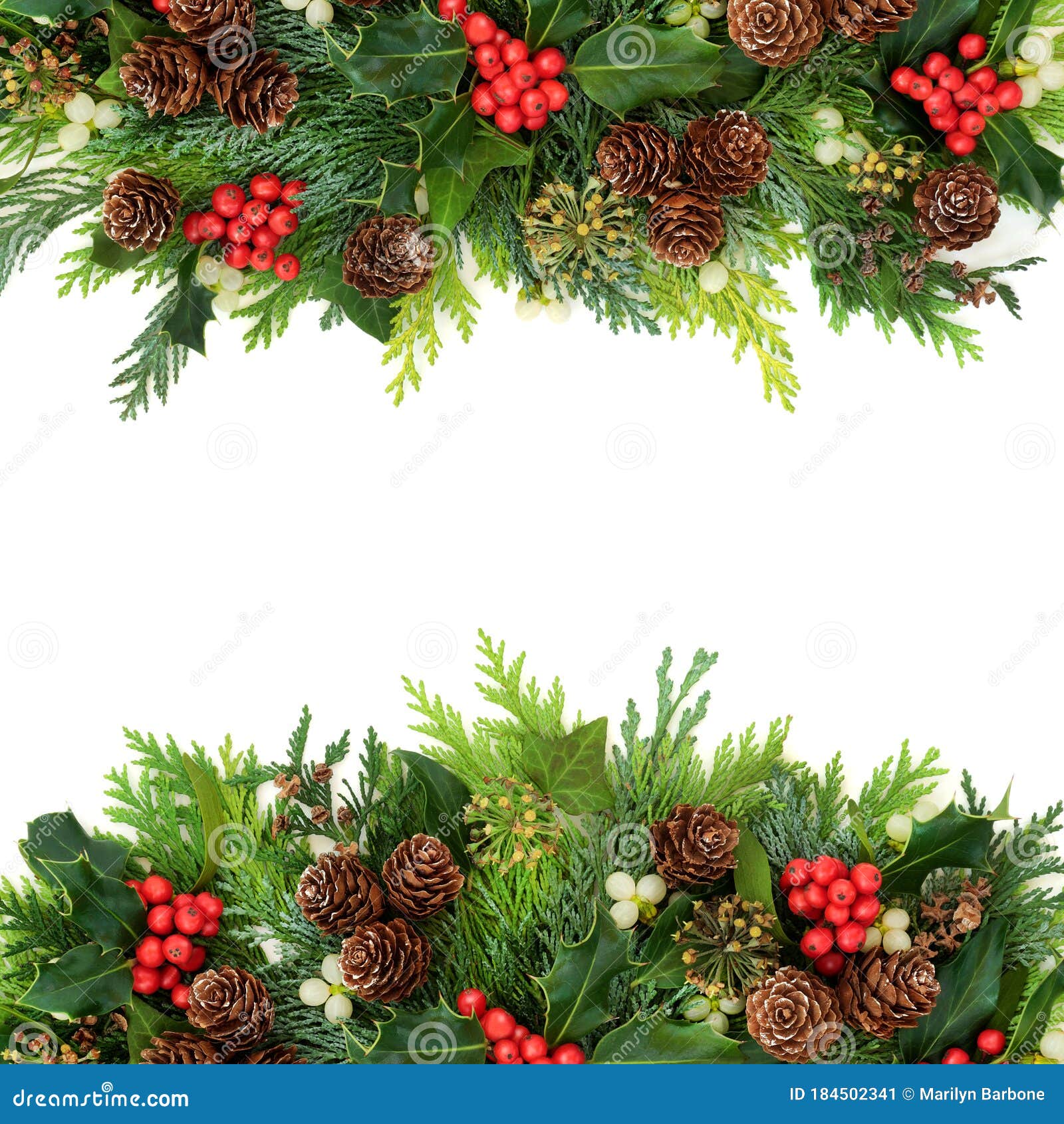 Traditional Christmas Border Stock Photo by ©marilyna 53286481