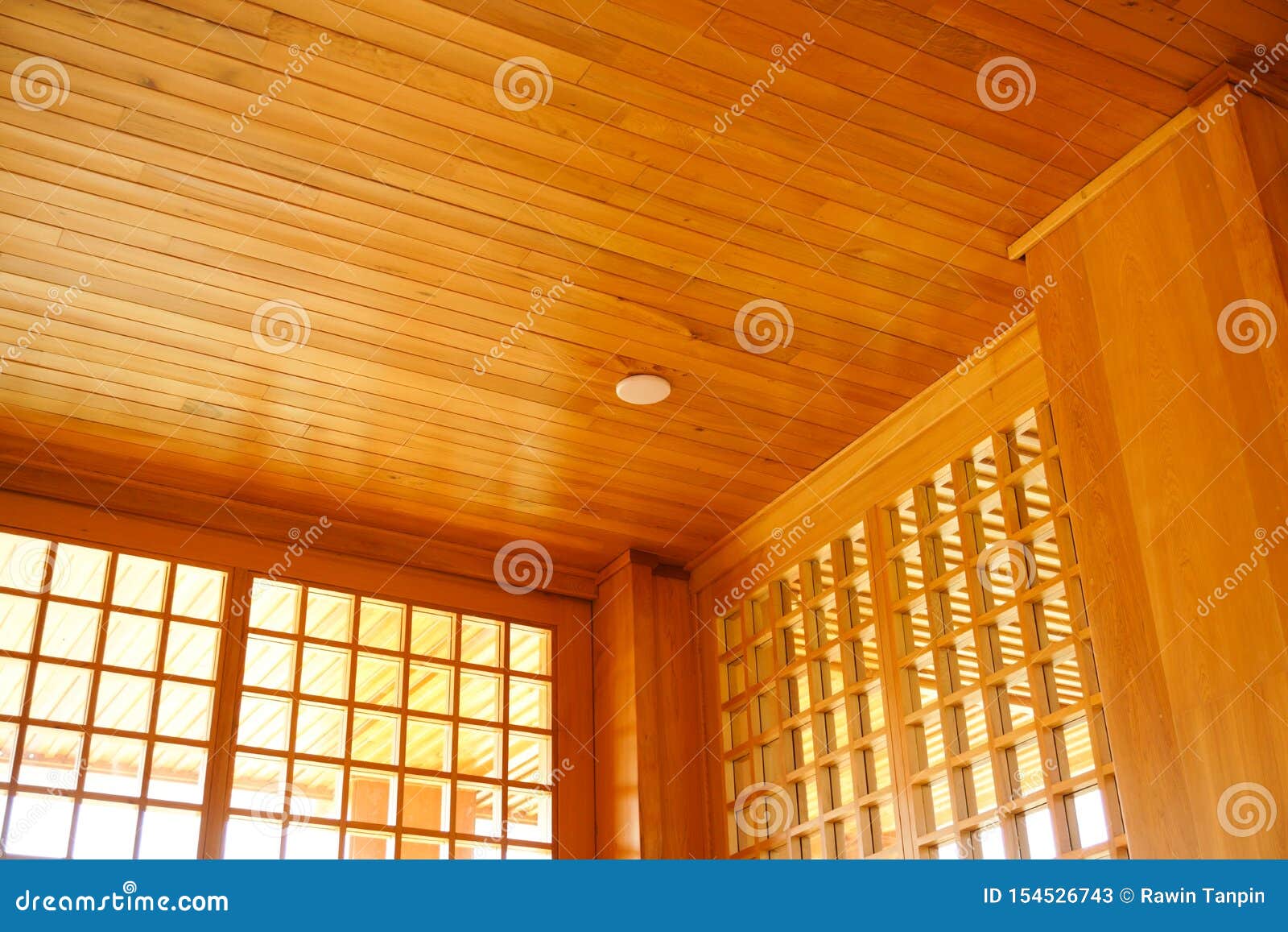 Traditional Wood Of Japan Style Texture Of Japanese Wooden Ceiling