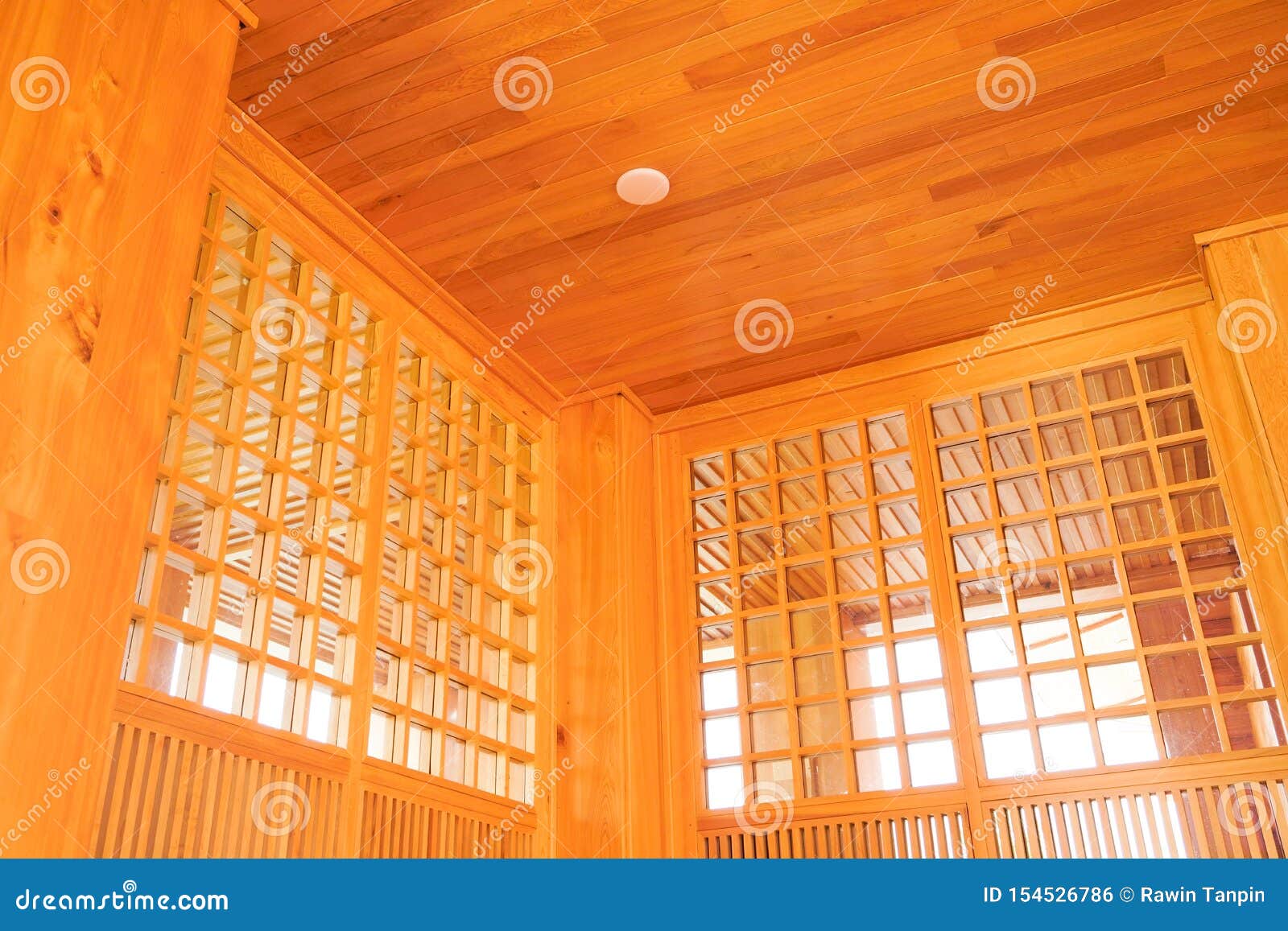 Traditional Wood Of Japan Style Texture Of Japanese Wooden Ceiling