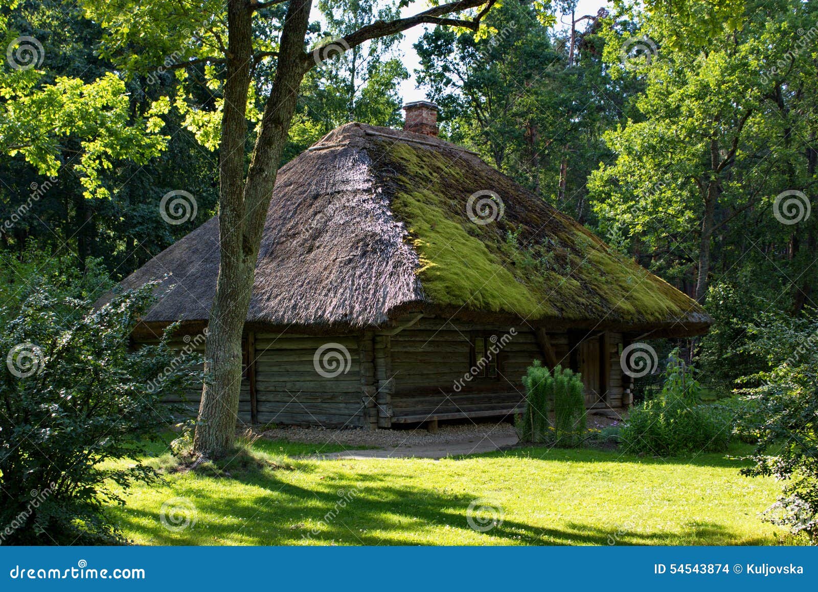  Traditional Wooden Latvian House Open Air Museum In Riga 