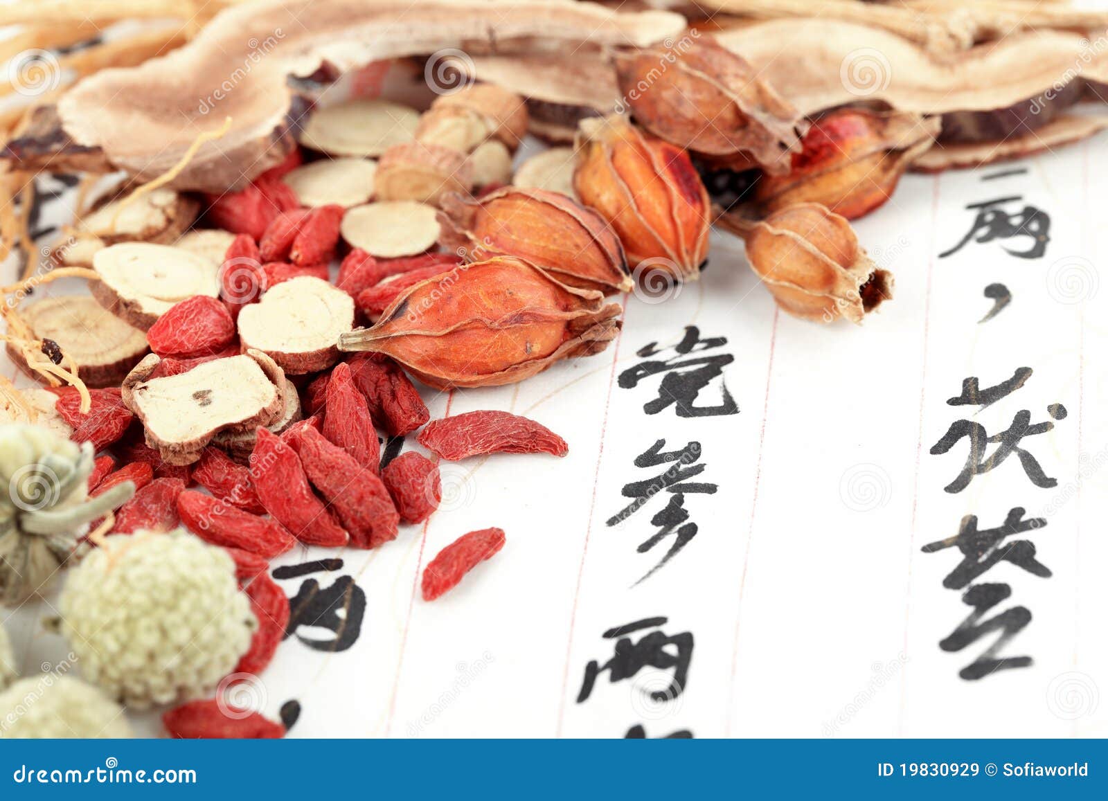 Traditionele Chinese Geneeskunde Stock Afbeelding Afbeelding