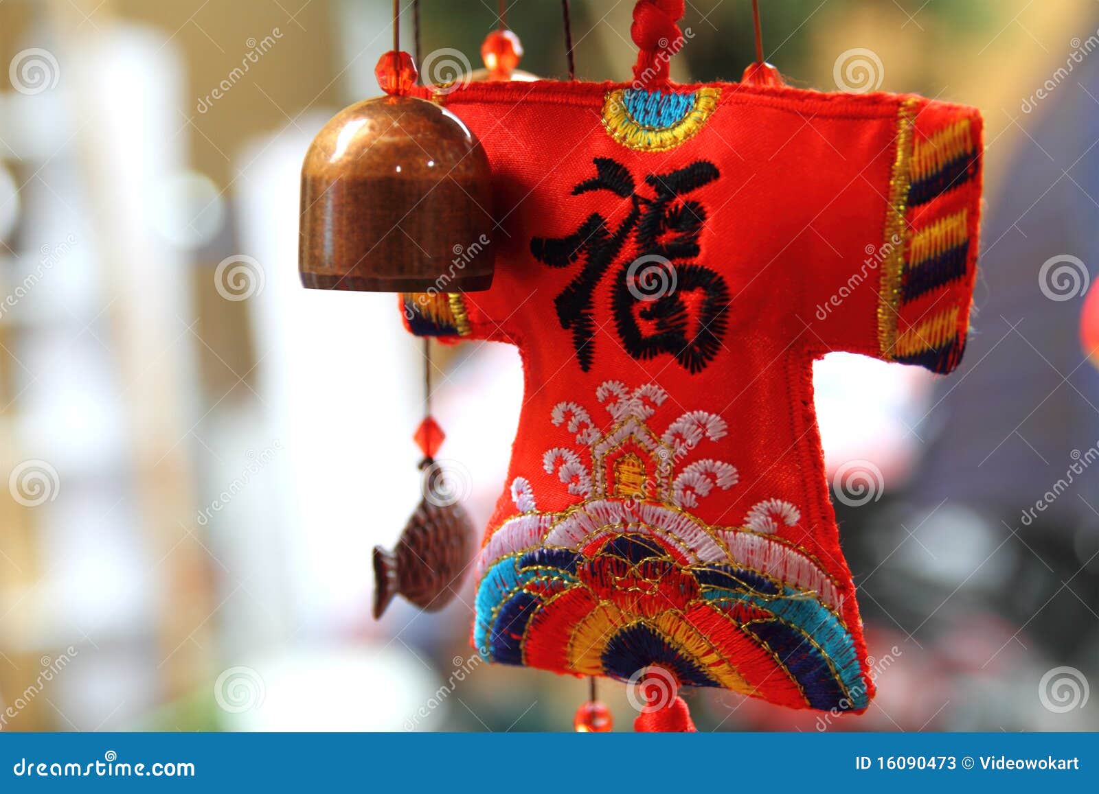 Traditionele Chinese Handcraft Sachet Stock Afbeelding Image of